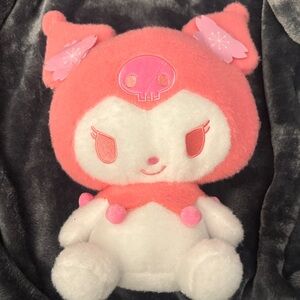 Sanrio Kuromi Pink and White Plush